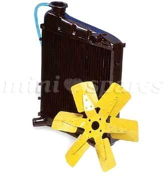 Hochleistung Wasserkühler 2-Reihen für alle getunten Motoren, ohne Thermoschalter