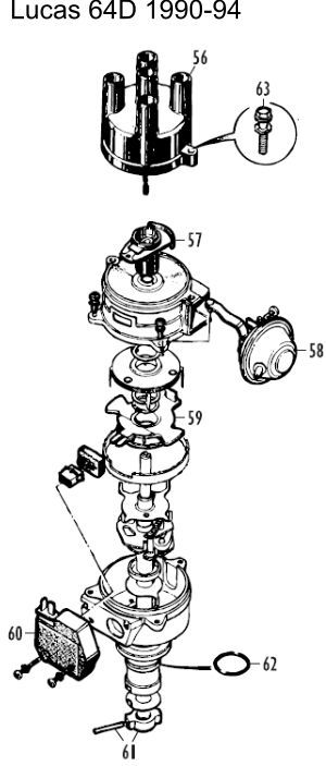 Verteiler Lucas 64D 1990-94
