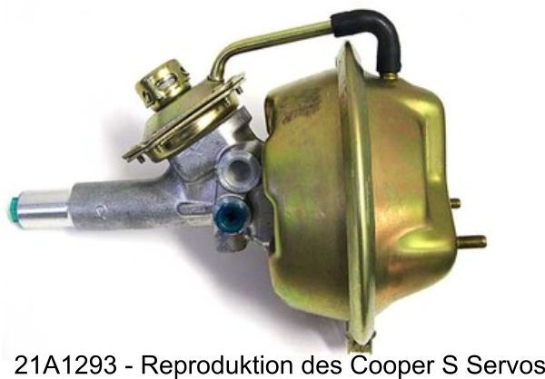 Bremskraftverstärker Cooper S und Innocenti Cooper