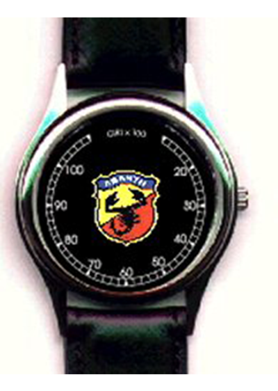 Selbst dem großen Tuner Carlo Abarth würde diese sportliche Uhr Freude machen