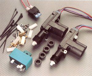 Elektrische Zentralverriegelung für beide Türen