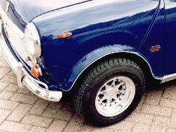 Komplettsatz Stoßstangen mit Bügel und Hörnchen